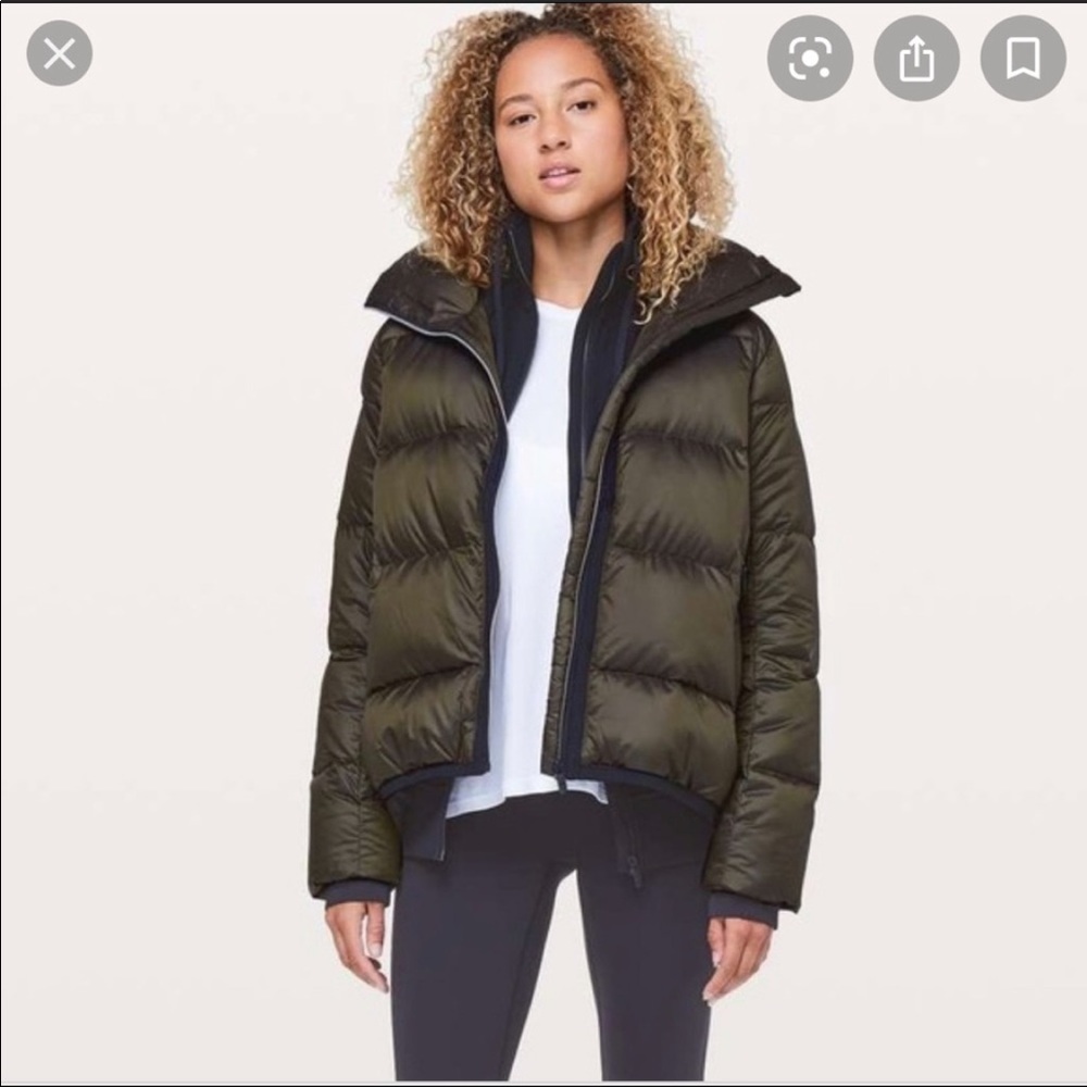 Lululemon cloudscape jacket / coat